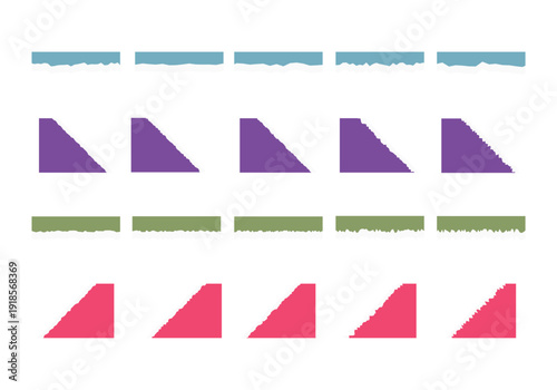 Ripped Torn Paper Border Element