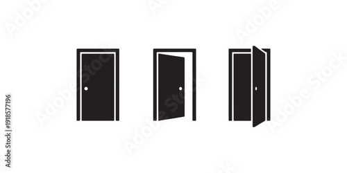 Black and white piano keys isolated on a white background in a clean vector illustration representing organization and information storage