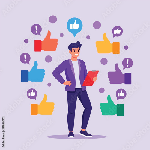 Professional Getting Positive Feedback Rating