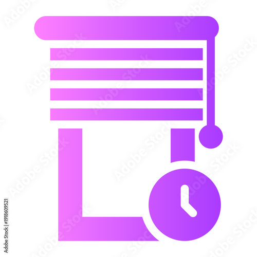 time gradient icon