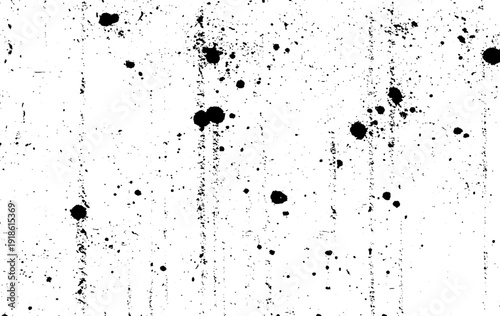 Abstract vector noise. Small particles of debris and dust. Distressed uneven background. Grunge texture overlay with fine grains isolated on white background. Vector illustration.