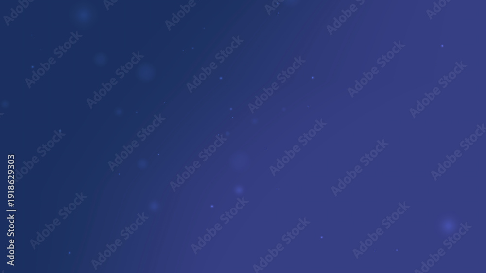 Fototapeta premium Smooth Blue And Purple Abstract Galaxy Gradient With Floating Light Particle Effect