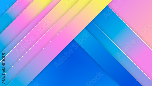 Material Design Style Diagonal Stripes Illustration