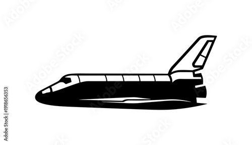 Space Shuttle Vector Illustration