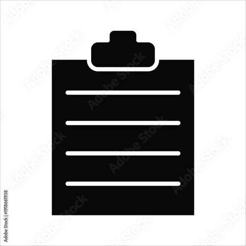 Clipboard Document Icon Task List Symbol
