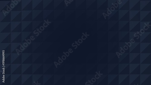 Wallpaper Mural Corporate Navy Blue Triangle Pattern Background with Empty Center for Logo 4K Loop Torontodigital.ca