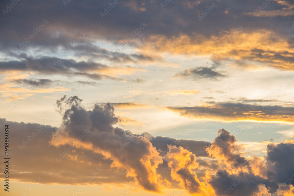 Obraz premium Beautiful blue sky with clouds background.Sky clouds.Sky with clouds weather nature cloud blue