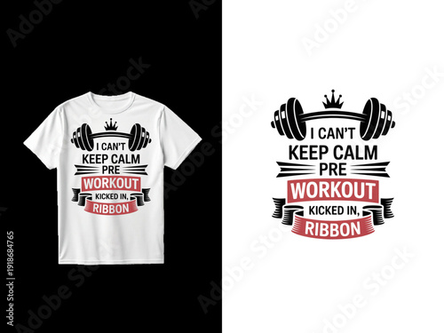 Gym vector t shirt design 