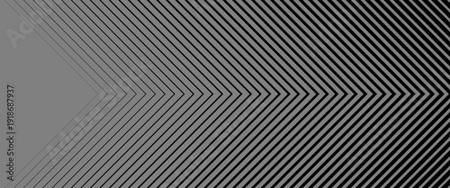 Black arrow line background. Luxury stripe gradient texture. vector dynamic eps 10