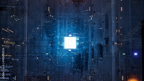 Foto AI processing units and chipsets in electronic devices.