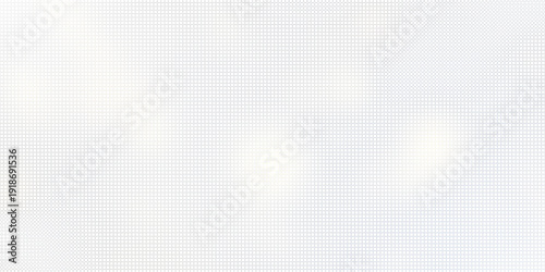 Light silver dotted background. Vector half tone background