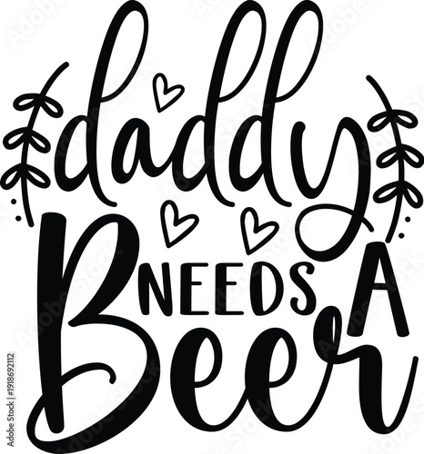 Beer and Wine SVG Design