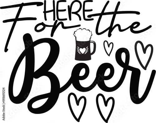 Beer and Wine SVG Design