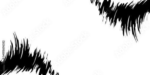 Abstract grunge dissolve style overlay with a transparent background. Png overlay background