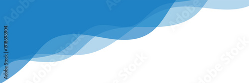 Separator, header, modern wave divider shape . Vector illustration . EPS 10 .