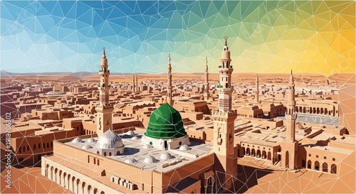 Mozaik Masjidil Haram