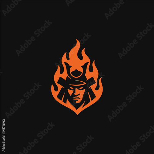 Samurai Burning Logo