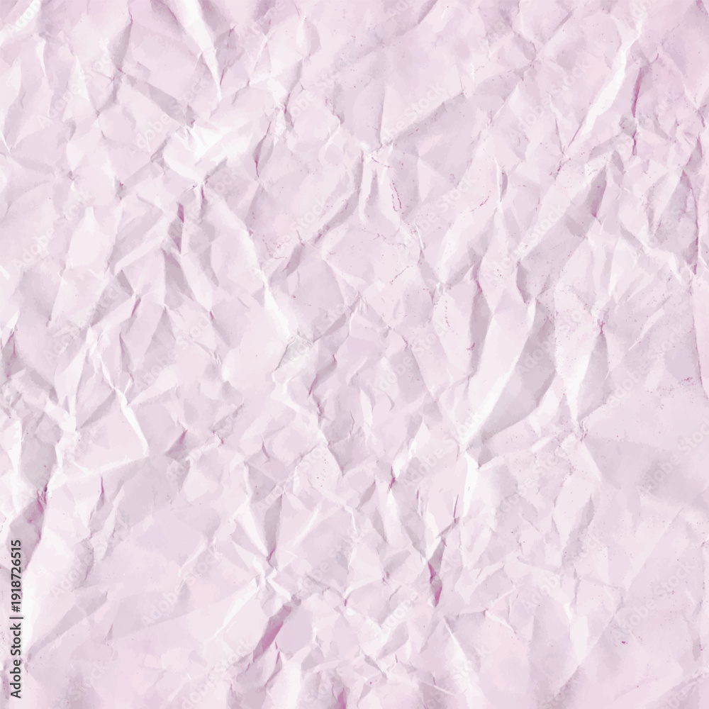 Obraz premium Soft Pink Crumpled Paper Texture