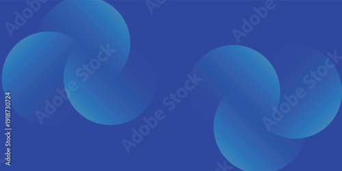 Abstract Blue Liquid Shapes Flowing on Dark Background.