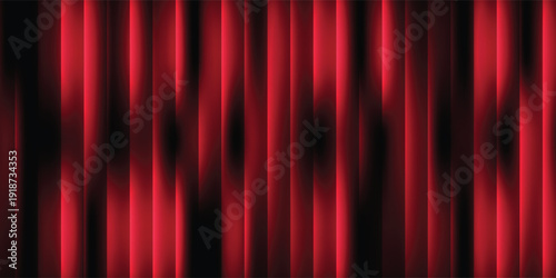 Vibrant ruby crystal pattern with transparent glass effect, subtle light shine, premium artistic design.