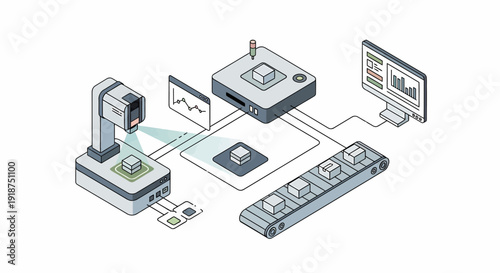 Automated Quality Control System on a Production Line with Machine Vision Inspection