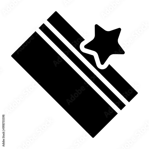 Loyalty Card Vector Glyph Icon Design