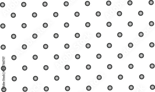 Pattern of raised spheres on a gray checkered background providing depth and structure for various design applications