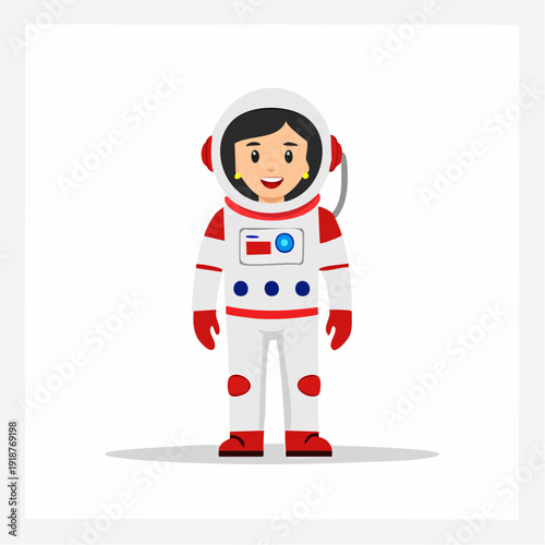 A funny cartoon doctor with a stethoscope holds a blank board wearing a red Santa hat in a festive winter holiday vector illustration with a smiling snowman and a happy child