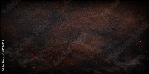 Dark old grunge background with a dirty black stone texture and blank space on a rough aged concrete wall surface