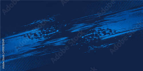 Abstract blue ocean waves with sunlight and underwater texture