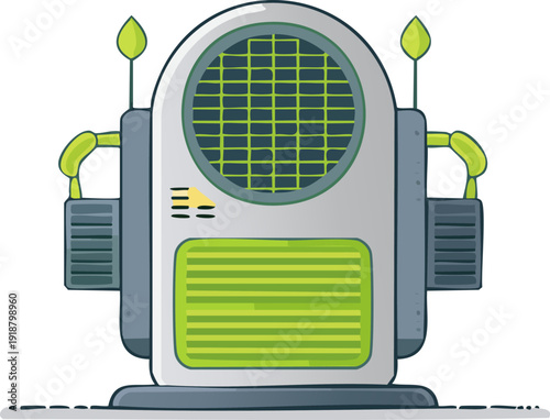 Modern Direct Air Capture Symbol Ar