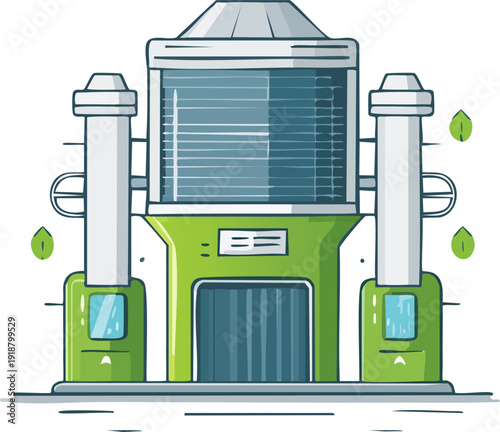 Advanced Green Engineering Icon Art