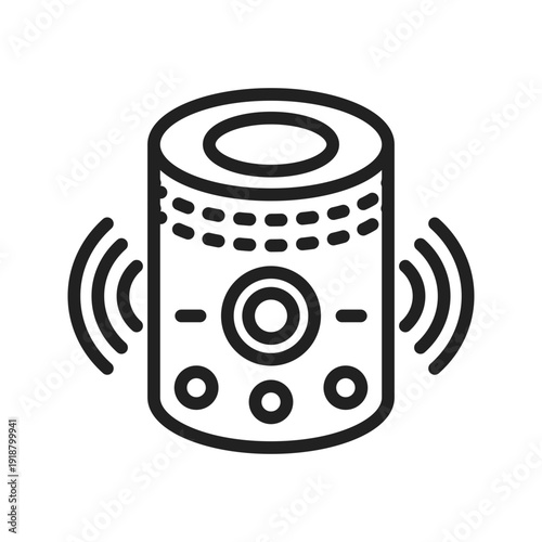 Smart speaker icon