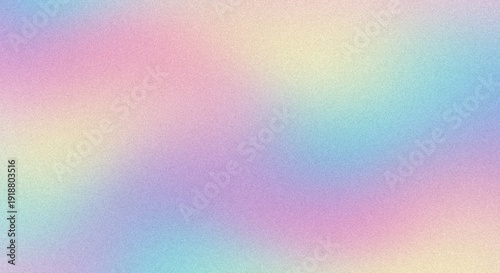 Abstract gradient blend of soft pastel shades in ethereal harmony illustration