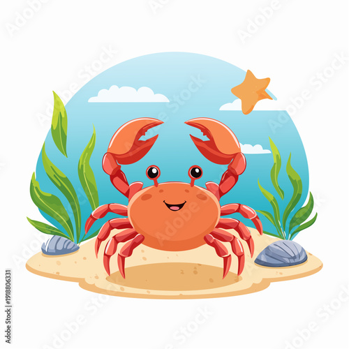 cartoon illustration of a little girl with a dog