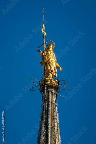 Milan Cathedral gothic architectural details