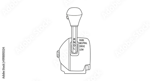 Microscope Focus Knob Isolated White.