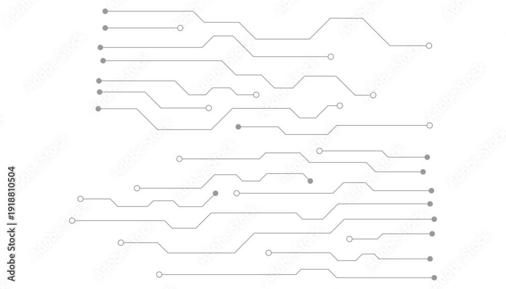 Obraz premium Technology lines background. Circuit board texture. Electronic pattern. Digital data backdrop. Computer system background.