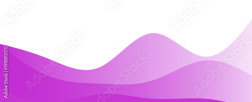 Abstract Purple Layered Wave Gradient Background. Suit for banner, web, brochure, pamflet and presentation
