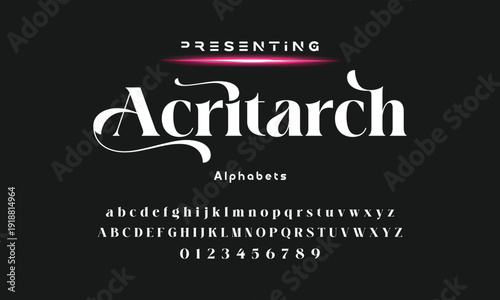 Elegant ligature alphabet letters font logo. Typography luxury classic lettering serif fonts decorative wedding vintage retro logos, design for fashion,beauty shop and brand . vector illustration