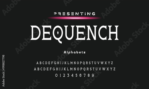 Lettering Minimalist Fashion. Elegant alphabet letters serif font and number. Typography fonts regular uppercase, lowercase.