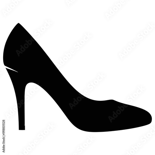 A sleek and sophisticated high heeled shoe perfect for adding a touch of elegance to any outfit. Ideal for fashion, business, or formal events, this stylish accessory exudes confidence and glamour.