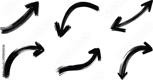 Collection of ten different three dimensional green and light green recycling symbols arranged in two rows against a pure white background illustrating environmental awareness initiatives.