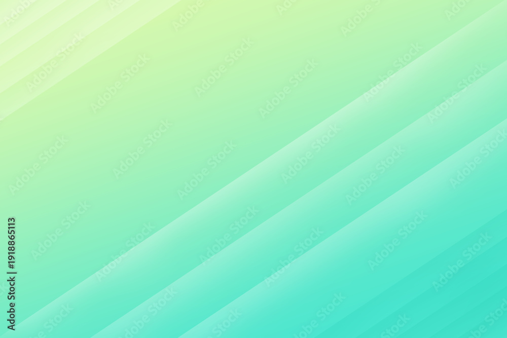 Fototapeta premium Modern and clean green abstract line background
