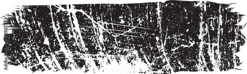 Glitch distorted geometric shape . Noise destroyed logo . Trendy defect error shapes . Glitched frame .Grunge textured . Distressed effect .Vector shapes with a halftone dots screen print texture.