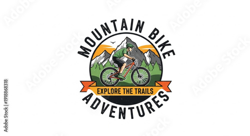 Mountain Bike Adventures Logo Design.