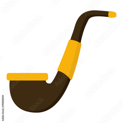 Classic Smoking Pipe Icon