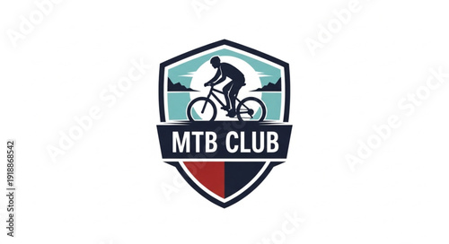 Mountain Bike Club Logo Design.