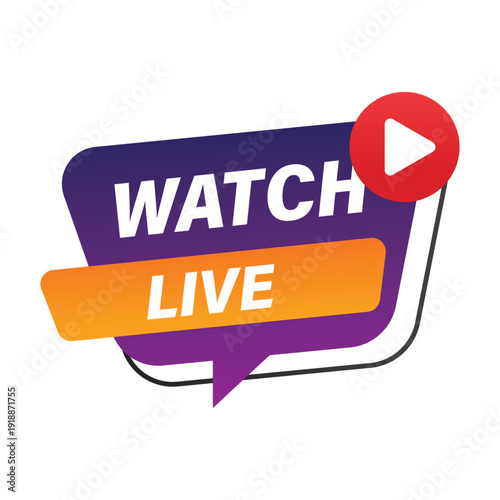 professional watch live stream tag for real time broadcasting and digital media video content engagement