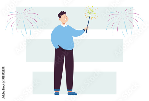 Magician Concept Illustration Vector Style